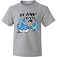 thumbnail image 3 of Inktastic My Mimi Loves Me- Whale Shark Youth T-Shirt, 3 of 5