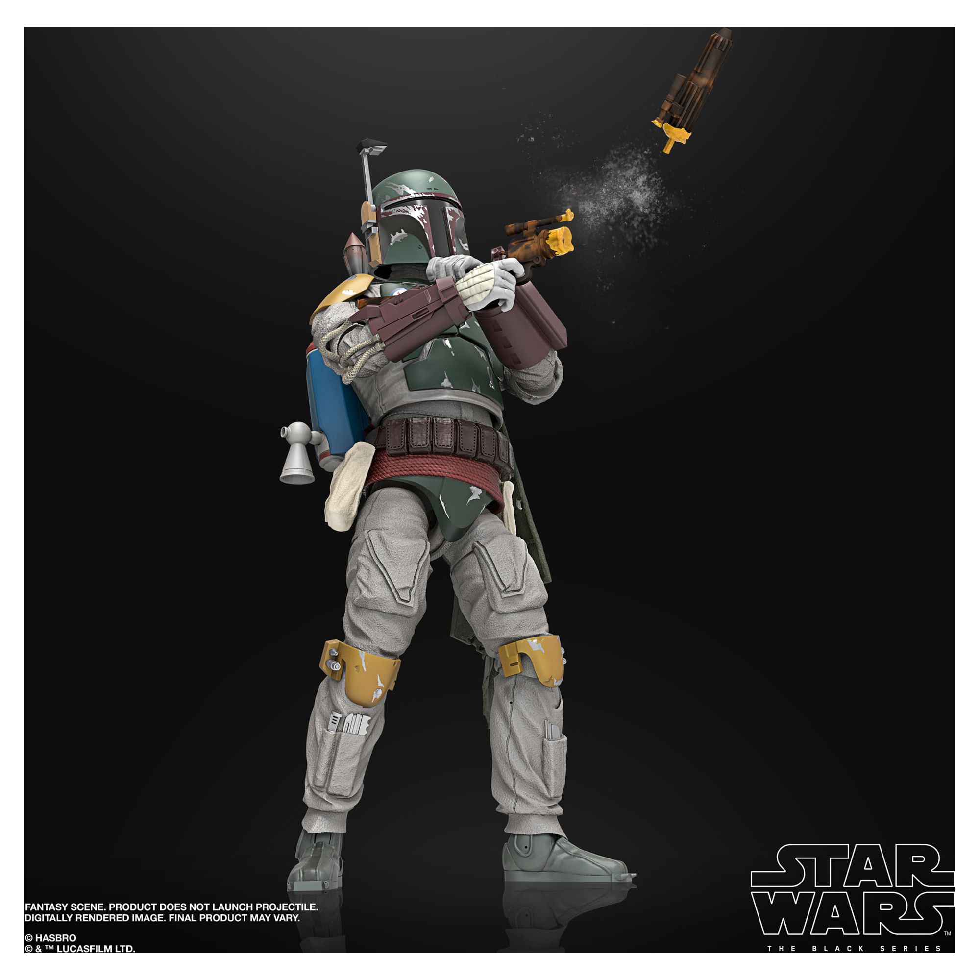 Star Wars Return of the Jedi: The Black Series Boba Fett Kids Toy Action Figure for Boys and Girls (3”) - image 5 of 11