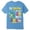 Blue, variant on Shadoumai Boys Tshirts 6 Crew Neck Short Sleeve Casual Daily Pullover Tops 100 Days Of School Shirt Boys