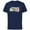 Navy, variant on Star Wars Christmas Logo Holiday Celebration - Short Sleeve Cotton T-Shirt for Adults - Customized-Royal Heather