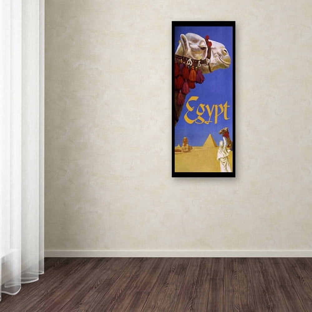 Trademark Fine Art "Egypt Camel" Canvas Art by Vintage Apple Collection