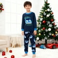 thumbnail image 2 of ELUTONG Boy's Christmas Pajamas，2 Sets of Kids' Cotton Long Sleeve Sleepwear with Santa Claus、Car and Astronaut for Boys Girls 2-12T, 2 of 5