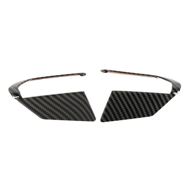 Garniture de Bouton de Volant, Facile d'Installation Couverture de Bouton de Volant de Voiture Structure Solide Résistant aux Rayures Durée de Vie Durable pour Voiture