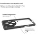 thumbnail image 3 of For Oppo Find X8 Pro 5G Case Shockproof PC+TPU Clear Back Phone Cover, 3 of 5