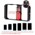 thumbnail image 4 of Decodeary Mobile Phone Camera Cage Cold Shoe Mount Photo Handheld Adjustable Stabilizer Cellphone Holder Accessory, 4 of 6