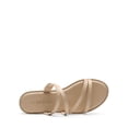 thumbnail image 3 of Sandalias planas transparentes con tachuelas para mujer DREAM PAIRS, 3 of 5
