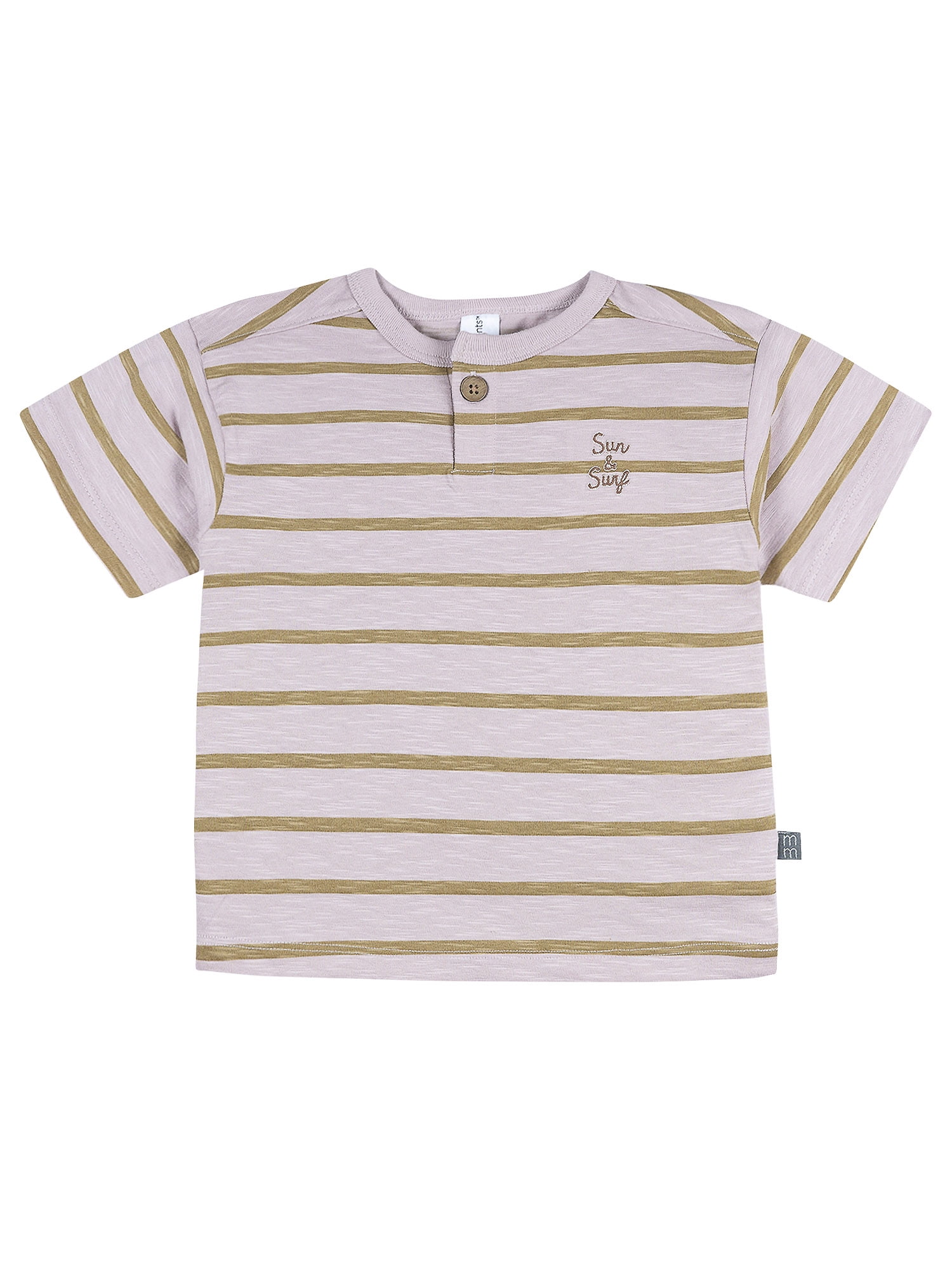 Modern Moments by Gerber Baby and Toddler Boy Textured Shirt and Cargo Short Set, 2-Piece, Sizes 0/3 Months - 5T