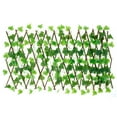 thumbnail image 1 of Hands DIY Protección de Jardín Enrejado Expandible Protección de Privacidad Falso Artificial Hojas de Hiedra Valla de Madera, 1 of 8