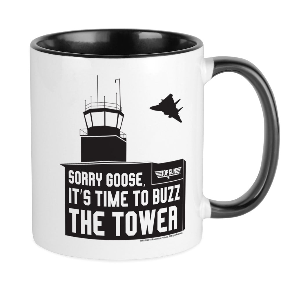 CafePress Top Gun Buzz The Tower Mug Unique Coffee Mug, Coffee Cup