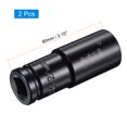thumbnail image 2 of Uxcell 1/2" Drive by 22mm Deep Impact Socket, Heat-Treated CR-V Steel 3.15" Length, 6-Point Metric Sizes 2 Pack, 2 of 5
