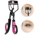 thumbnail image 1 of Professional Eyelash Curler with Silicone Refill Pad Eye Lash Curling Tool, 1 of 5
