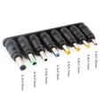 thumbnail image 3 of Adaptador Convertidor Kits de conector de puntas de adaptador de corriente CC para computadora portátil de 5,5x2,1 mm para Lenovo (8 en 1) Likrtyny Para estrenar, 3 of 9