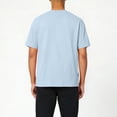 thumbnail image 7 of BVnarty Men's Solid Thin‑Knit Relaxed‑Fit Crew Neck Short Sleeve T‑Shirt, Soft Summer Streetwear Tops Light Blue XXXL, 7 of 7