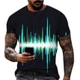 thumbnail image 2 of Mens Vintage Designer Raglan T-Shirt Short Sleeve Printed Summer Round Neck Top Casual T-Shirt, 2 of 5