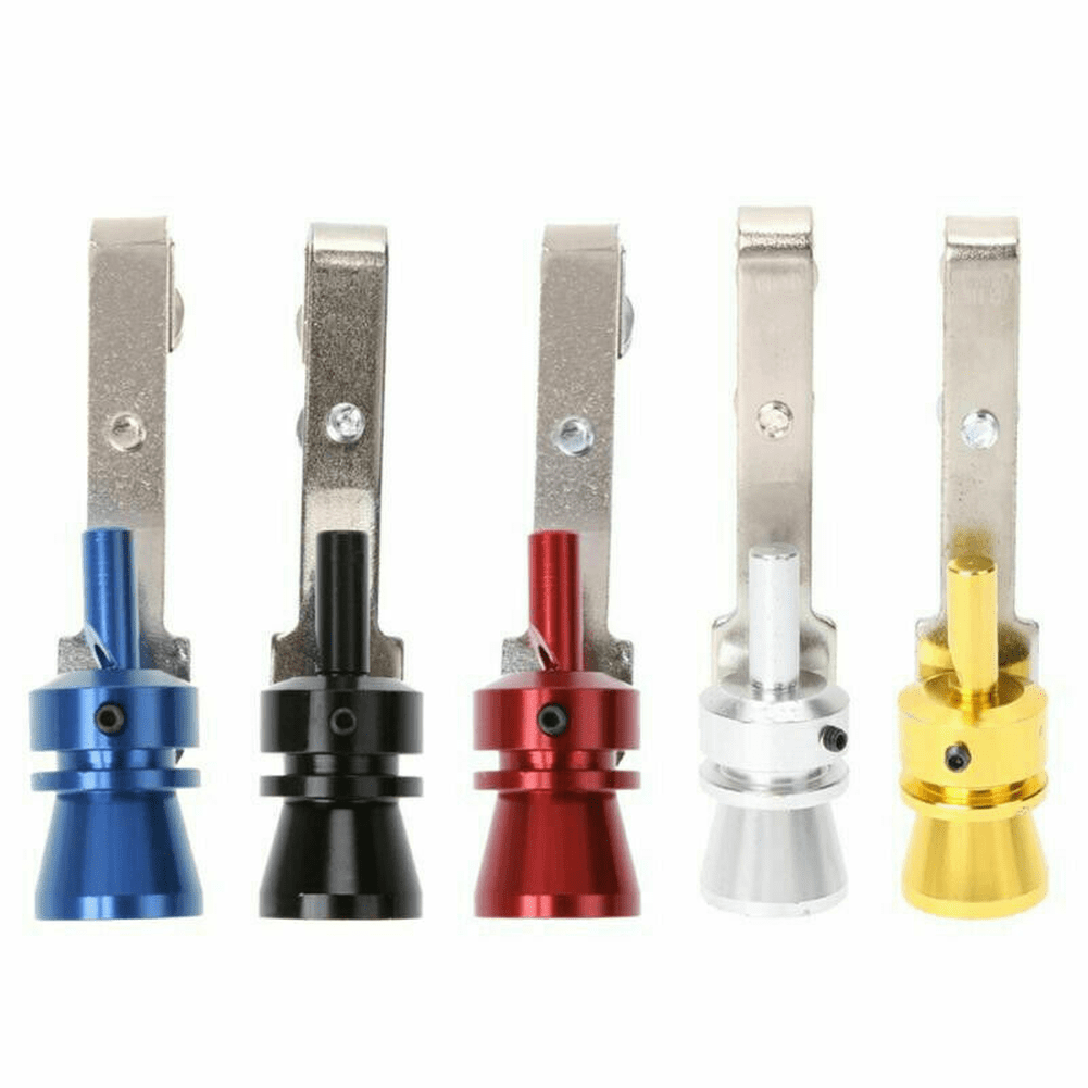 Exhaust Pipe Roar Maker Car Turbo Sound Auto Loud Whistle Sound(Silver