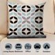 thumbnail image 5 of Juego de 6 fundas de almohada decorativas de lino, 45 x 45 cm, funda de almohada con estampado geométrico para sofá y oficina Sailing Electrónica, 5 of 5