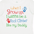 thumbnail image 4 of Inktastic Rock Climber like Daddy Boys or Girls Toddler T-Shirt, 4 of 5