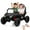 black, variant on 24V Kids Ride on Car, Electric Off-Road UTV Truck, 4WD 2 Seater Electric Vehicle with Remote Control, Safety Belt, Horn, Music, and Lights for Kids Aged 3-8 Years