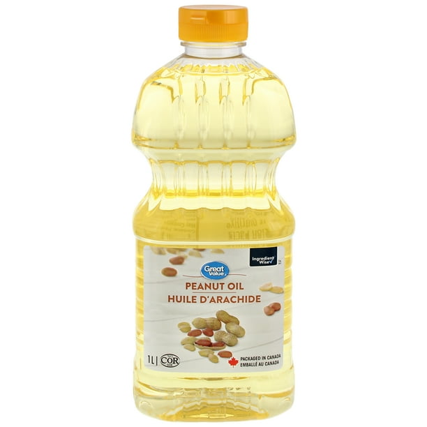 Great Value Peanut Oil, 1 L Walmart.ca