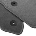 thumbnail image 6 of Ikon Motorsports Floor Mats Compatible With 2021-2025 Ford Bronco Sport, Gray Nylon Car Auto Front Rear Carpets Liner 4PC Set Protector, 6 of 9