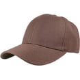 thumbnail image 2 of ORUYROP Plain Blank Baseball Caps Adjustable Back Strap Wholesale Lot 6 Pack, 2 of 5