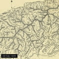 thumbnail image 2 of HISTORIX 1934 Great Smoky Mountains National Park Vintage Map Poster Wall Art Print, 24 x 36 Inch, 2 of 8