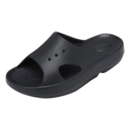 

Cglfd Summer Couple Women Men Slippers Slide Lightweight Sandals With Arch Support Bathroom Bath Shoes