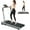 Silver, variant on THERUN Electric Walking Desk Exercise Treadmill, Black and Gray, 265 lb