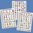 thumbnail image 4 of Cvc Phonics Words Poster Set - Gráficos educativos para el aula de los niños y la pared de la familia de palabras con imágenes vívidas y habilidades en inglés, aprendizaje de prekínder - 8 piezas, 4 of 5
