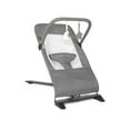 thumbnail image 1 of Baby Delight Alpine Deluxe Portable  Bouncer, Charcoal Tweed, 1 of 5