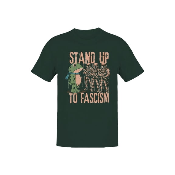 Stand Up to Fascism Protest Art Men's T-shirt
