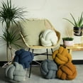 thumbnail image 2 of Furn Coussin Noué en Bouclé Polaire, 2 of 3