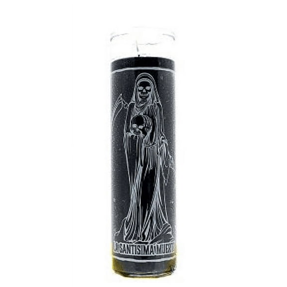 Candle, Santa Muerte - Black, Count 1 - Candle / Grab Varieties & Flavors