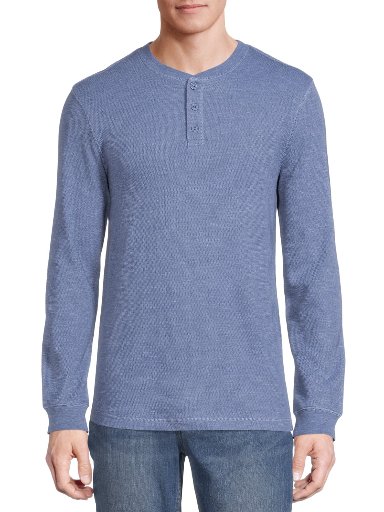 men's classic thermal henley top