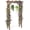 Dark Brown, variant on Giantex 7FT Wood Garden Arbor Trellis, Wedding Arch for Outdoor Patio Birthday Bridal Party Prom Decoration, Garden Trellis Pergola Arbor for Climbing Plant Rose Vines