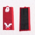 thumbnail image 4 of Minkissy 2Pcs Gingerbread Refrigerator Handle Covers Linen Washable Prevents Wall Use 4, 4 of 6