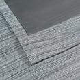 thumbnail image 5 of SUN+BLK Plimpton Textured Blackout Curtain Panel Pair with Grommets, Gray, 52"x84", 5 of 7