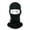 1 Hole [BLACK], variant on Snood Balaclava Ski Mask Thermal Fleece Unisex Windproof Warm Face Cover Neck Scarf Hood Hat - GREEN