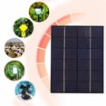 thumbnail image 3 of 5.5W Portable Solar Charger, 6V Solar Cell Panel, Energy Saving Lightweight for Solar Garden Light Solar Stree Tree, 3 of 7