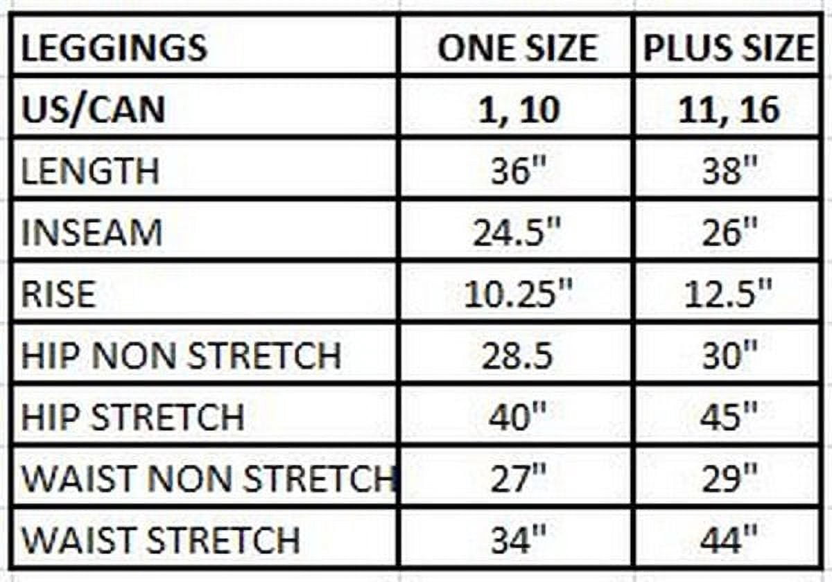Lady's Full Length Seamless FLEECE Leggings, Plus Size/One Size (Usually fits sizes 12-16), White