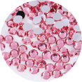thumbnail image 1 of 4500 piezas SS6 0.079 in diamantes de imitación planos para uñas, manualidades, purpurina, gemas redondas, cristales, ropa, zapatos (rosa), 1 of 4