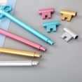 thumbnail image 3 of 5Pcs Creative Retro Key Shape Gel Pen Student Writing Stationery Office Supplies, 3 of 7