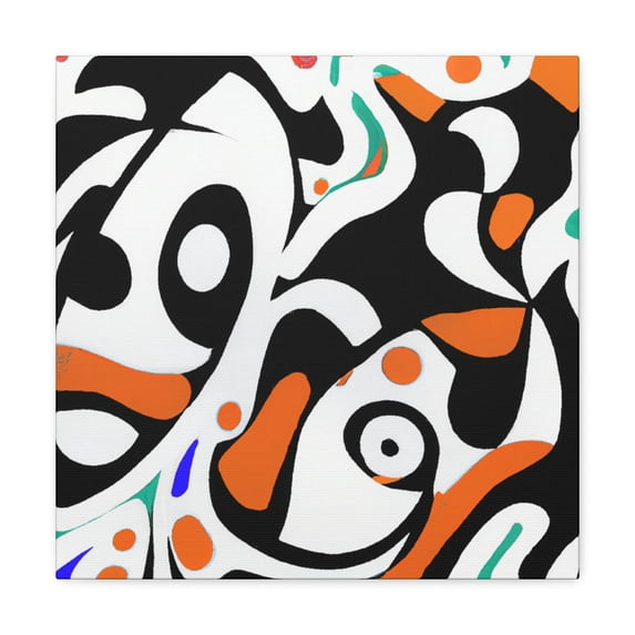 Clownfish in Abstraction - Canvas
