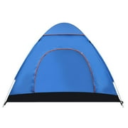 Hot 3-4 Person Quick Automatic Pop Up Opening Beach Sun Shade Shelter Outdoor Camping Fishing Hiking Family Tent Blue
