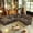 Black, variant on Eyisean 93.7" Chenille/Oxford Traditional Style Upholstered Sofa, 4-Seater Comfy Deep Seat Couch with Rolled Armrests & Ruffled Skirt, Oversized Cloud Sectional Couch for Living Room, Apartment