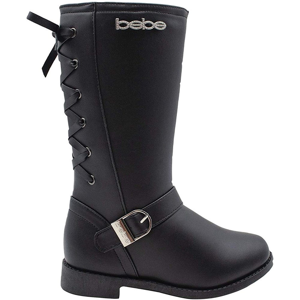 boots with lace up back