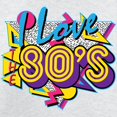 thumbnail image 3 of CafePress - I Love The 80S Sweatshirt - Crew Neck Sweatshirt, 3 of 4