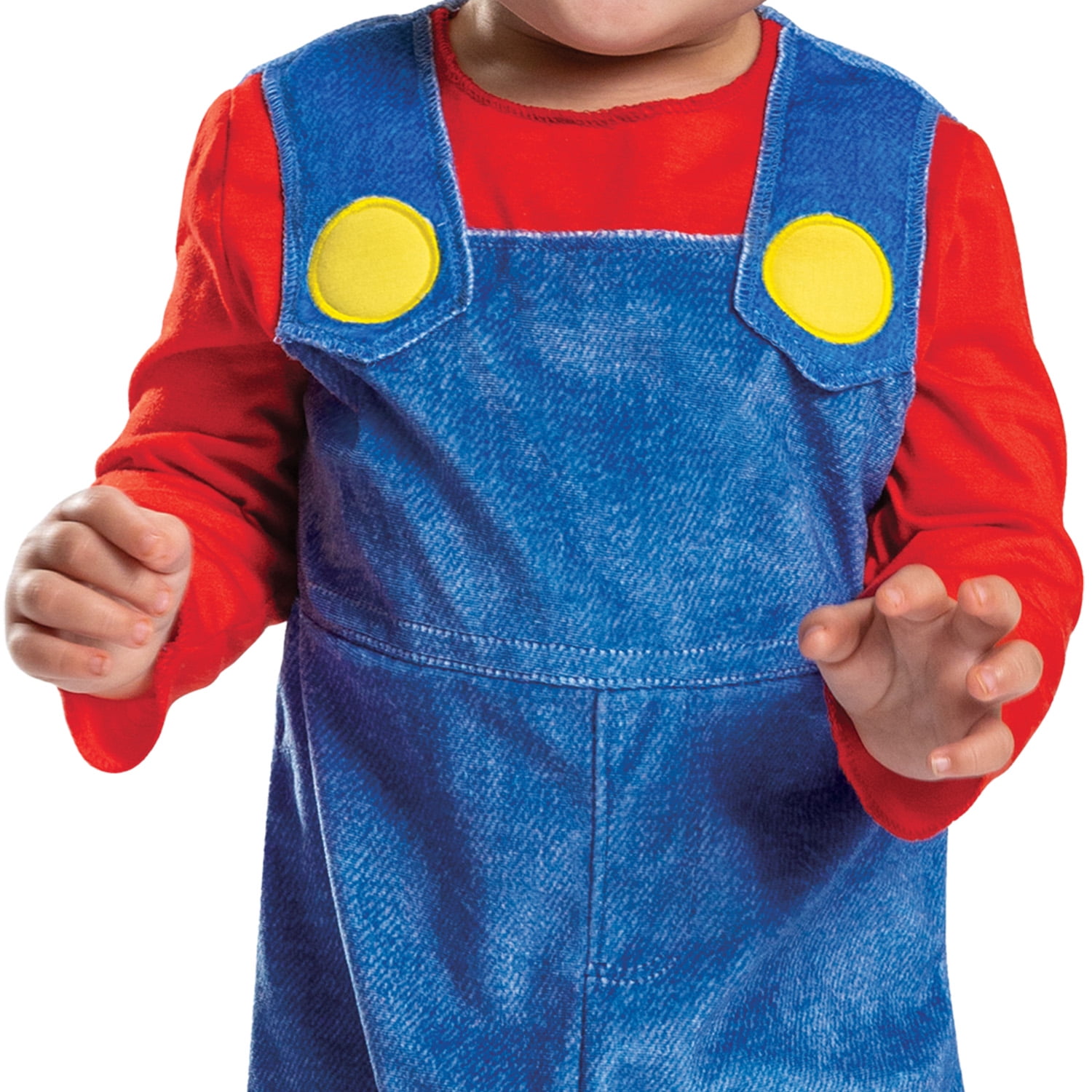 Nintendo Super Mario Bros. Mario Halloween Costume for Children, Infants Size 6-12M, by Disguise