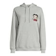 thumbnail image 2 of Betty Boop Juniors Pullover Hoodie with Long Sleeves, Sizes XS-3XL, 2 of 5