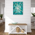 thumbnail image 2 of Cuadro Decorativo - Gloria verde azulado Jr  Impresión en canvas, estrechado., 2 of 2